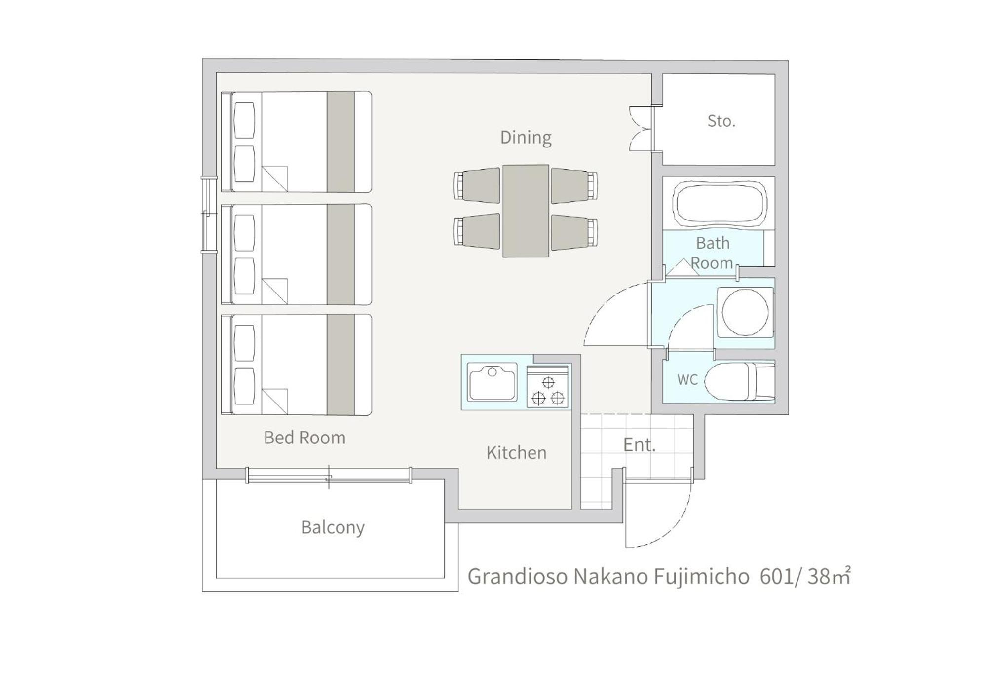 Green House Nakano Fujimicho - Vacation Stay 65976V Tokyo Dış mekan fotoğraf